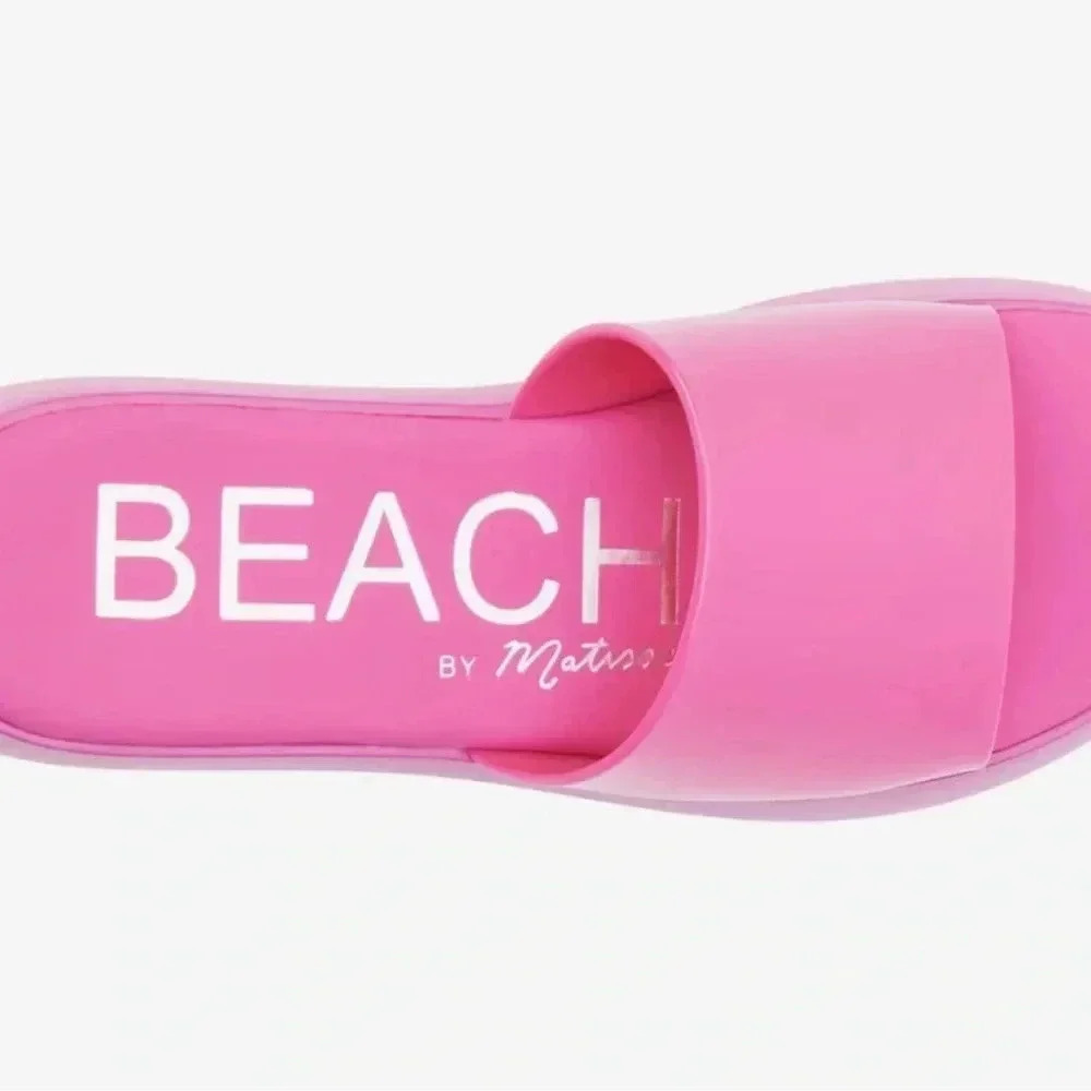 Beach by Matisse Pink Solar Platform Sandal NWT - Picture 7 of 7